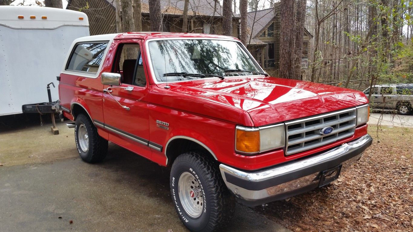 '88 Bronco XLT 351w, C6, Manual Locking Hubs Bronco Nation