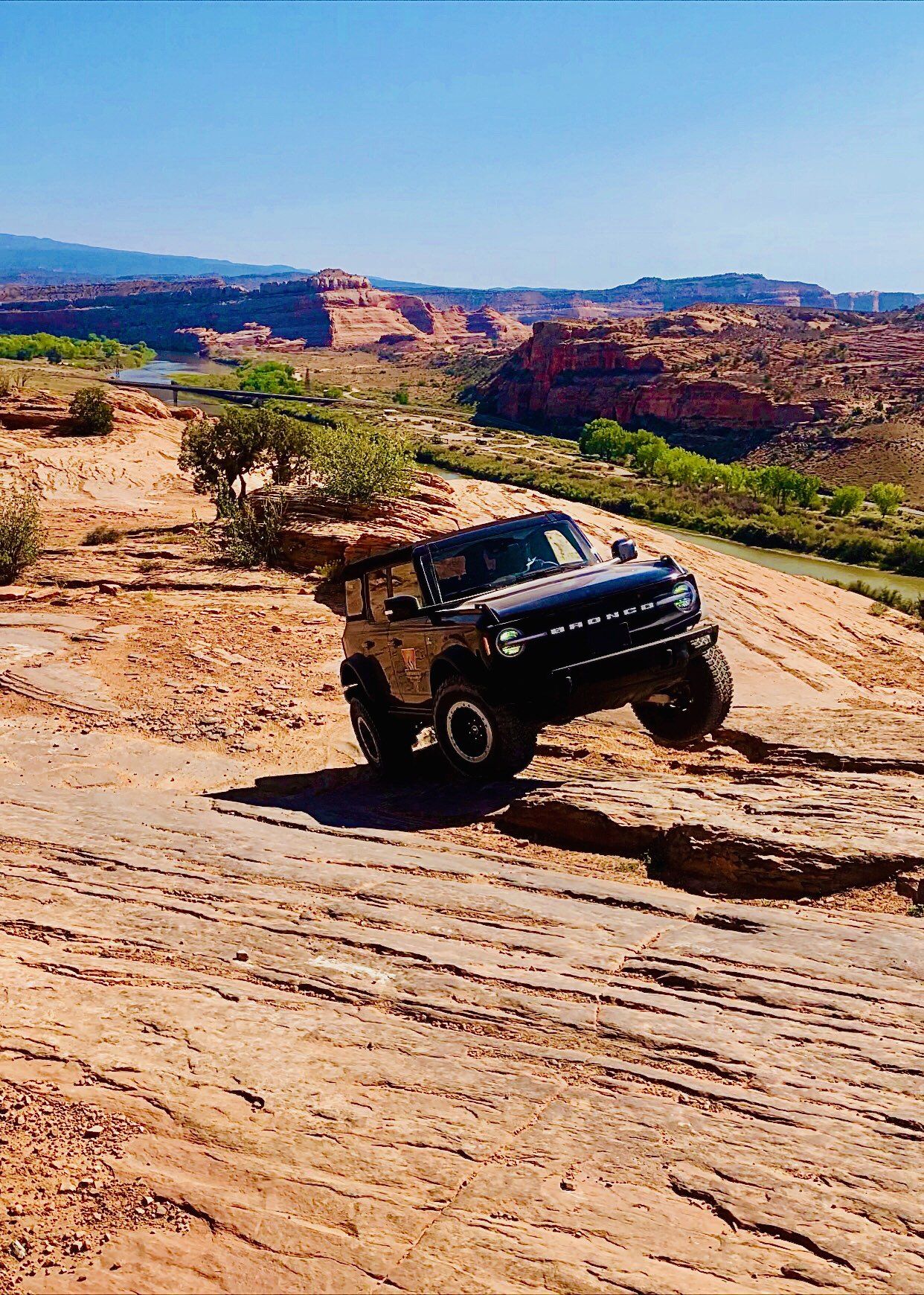 Moab offroadeo experiance. pic Bronco Nation