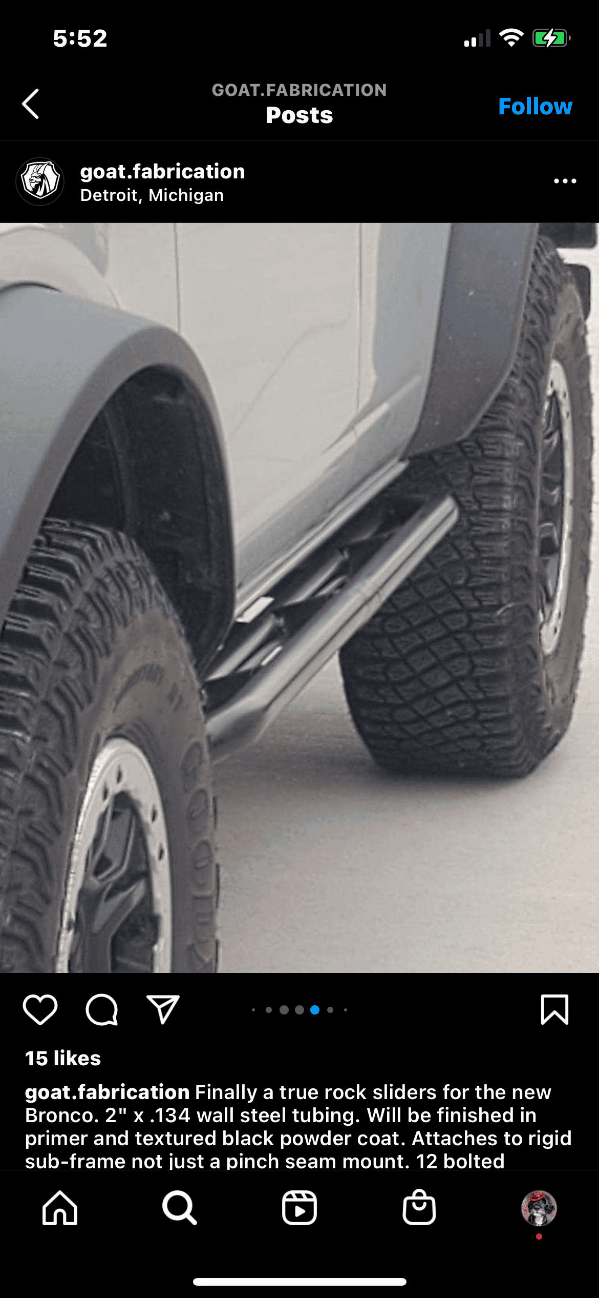 Braptor Rock Rails/Steps Bronco Nation