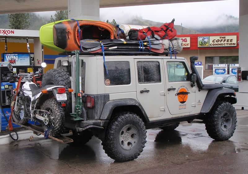 Dirt bike rack for jeep wrangler sale