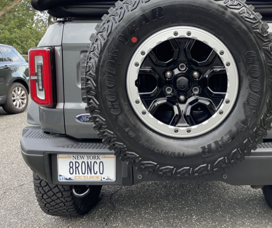 Plate your Bronco! Who's with me?! - Bronco Nation