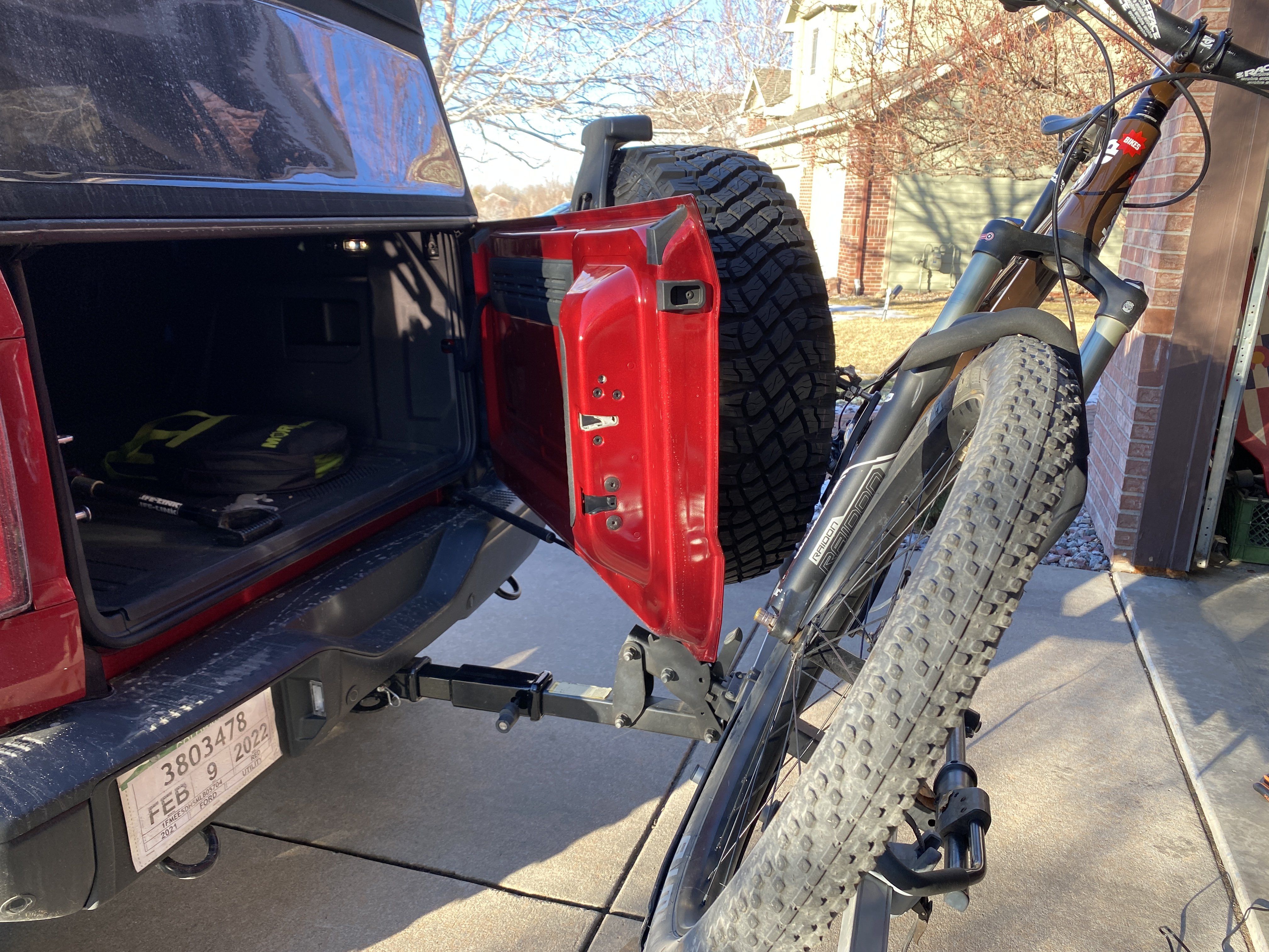 Bike rack online extender