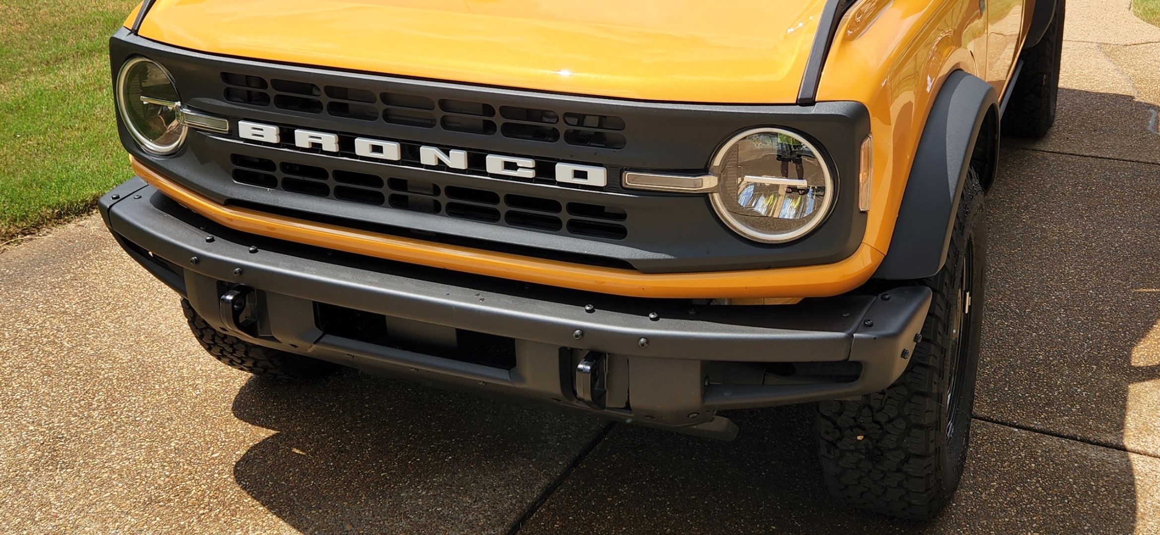 Signature headlights for full size bronco Bronco Nation