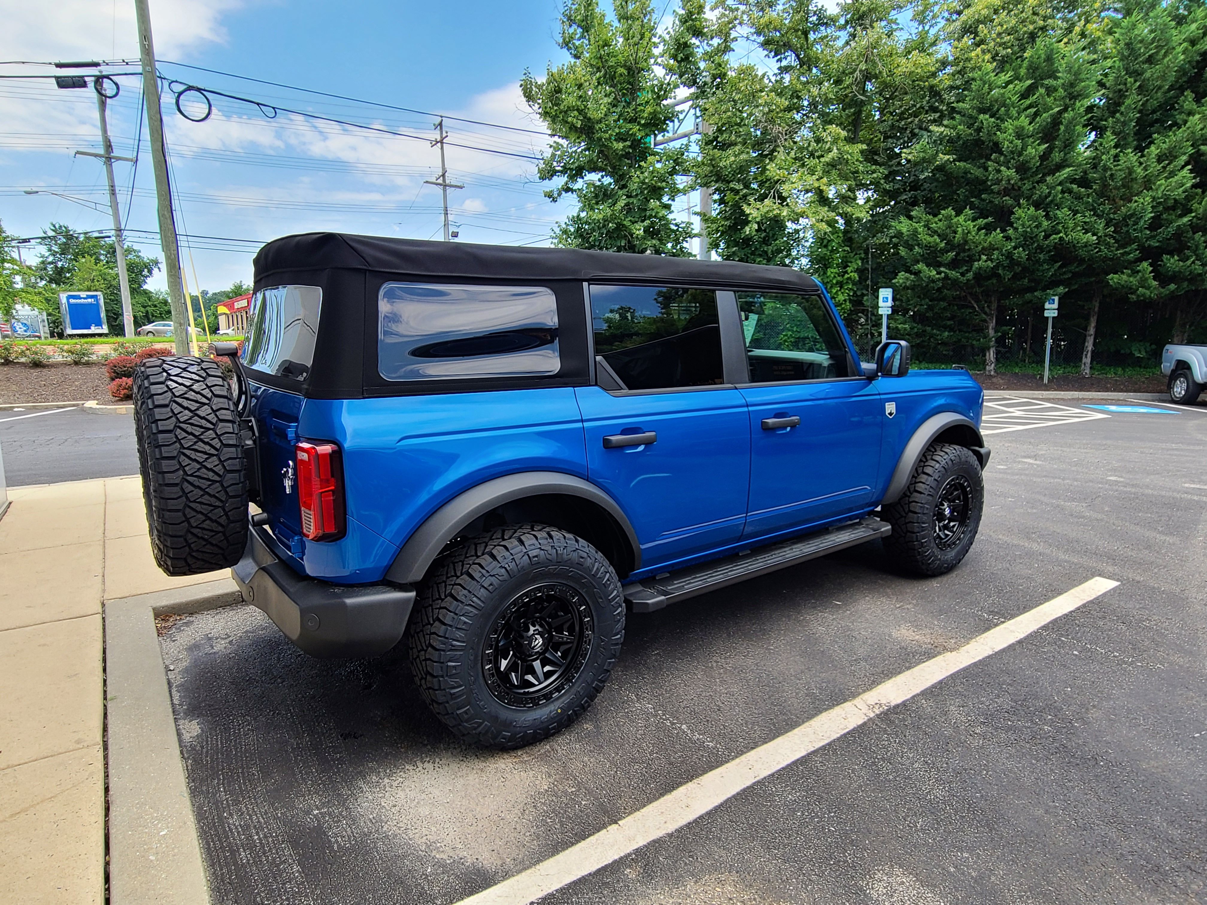 Lift, Wheels & Tires on our 2022 Badlands Bronco Sport