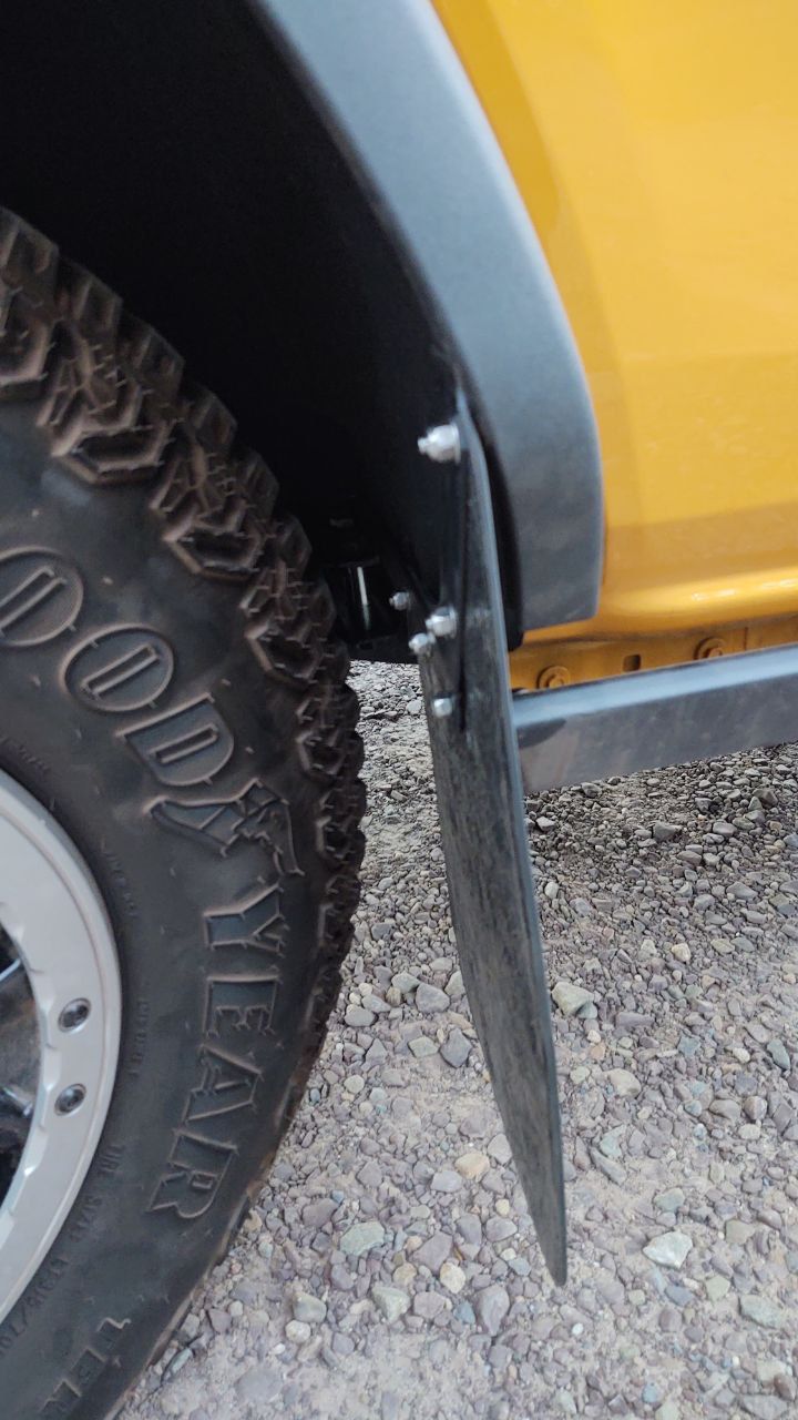 Cheap Mud Flaps that Look Ace 40 Bronco Nation