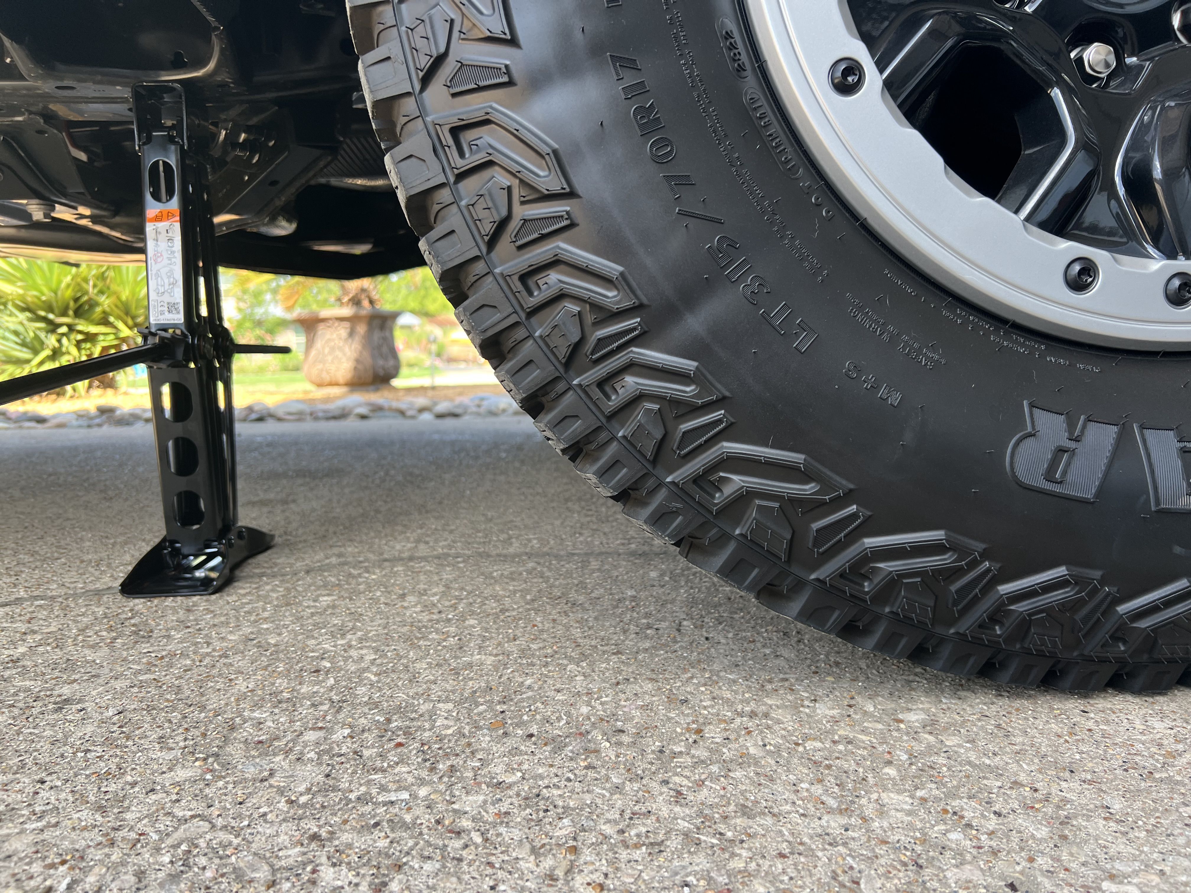 Provided jack not tall enough for sasquatch? Bronco Nation