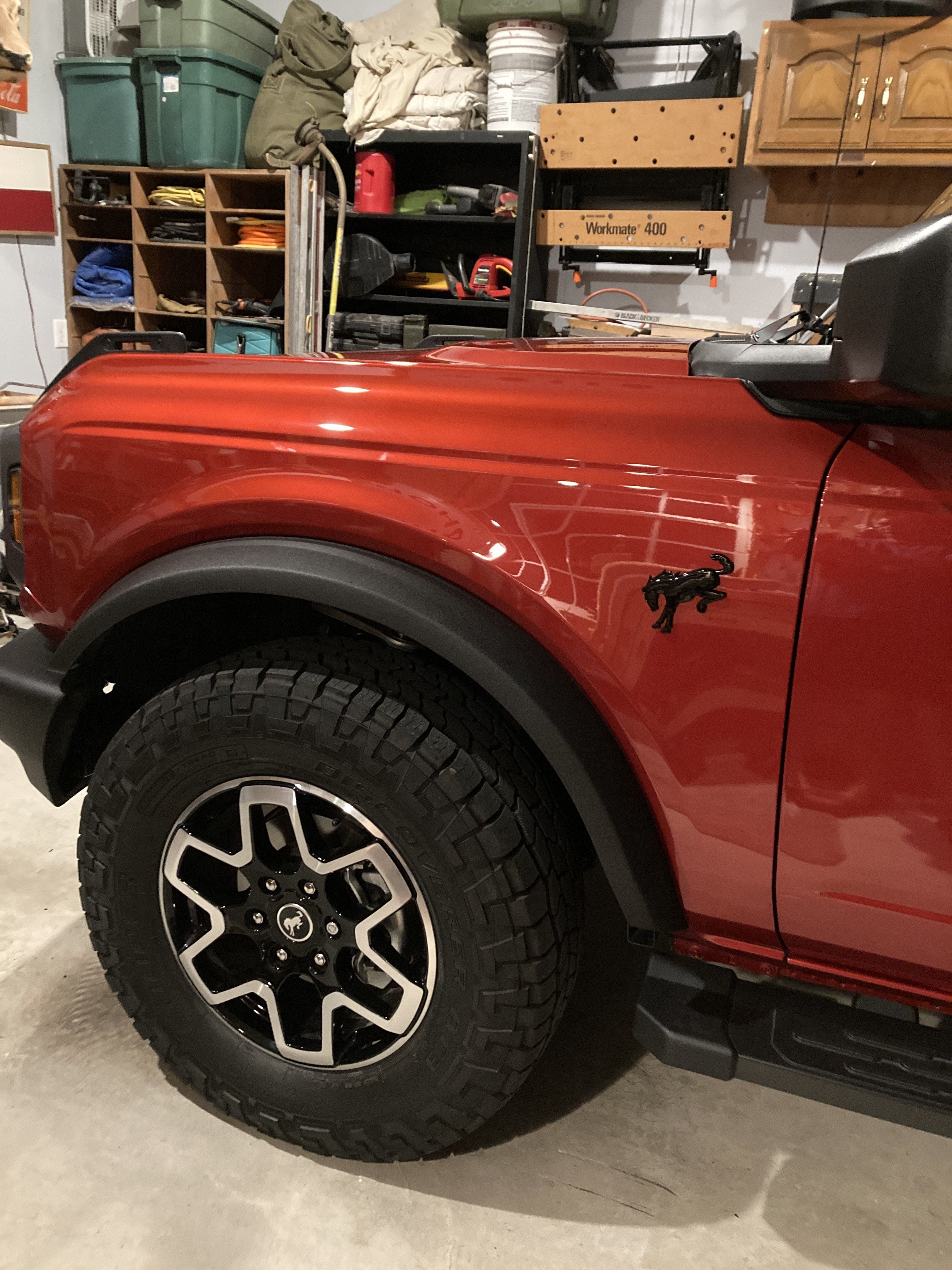 Bigger tires on an Outer Banks Bronco Nation