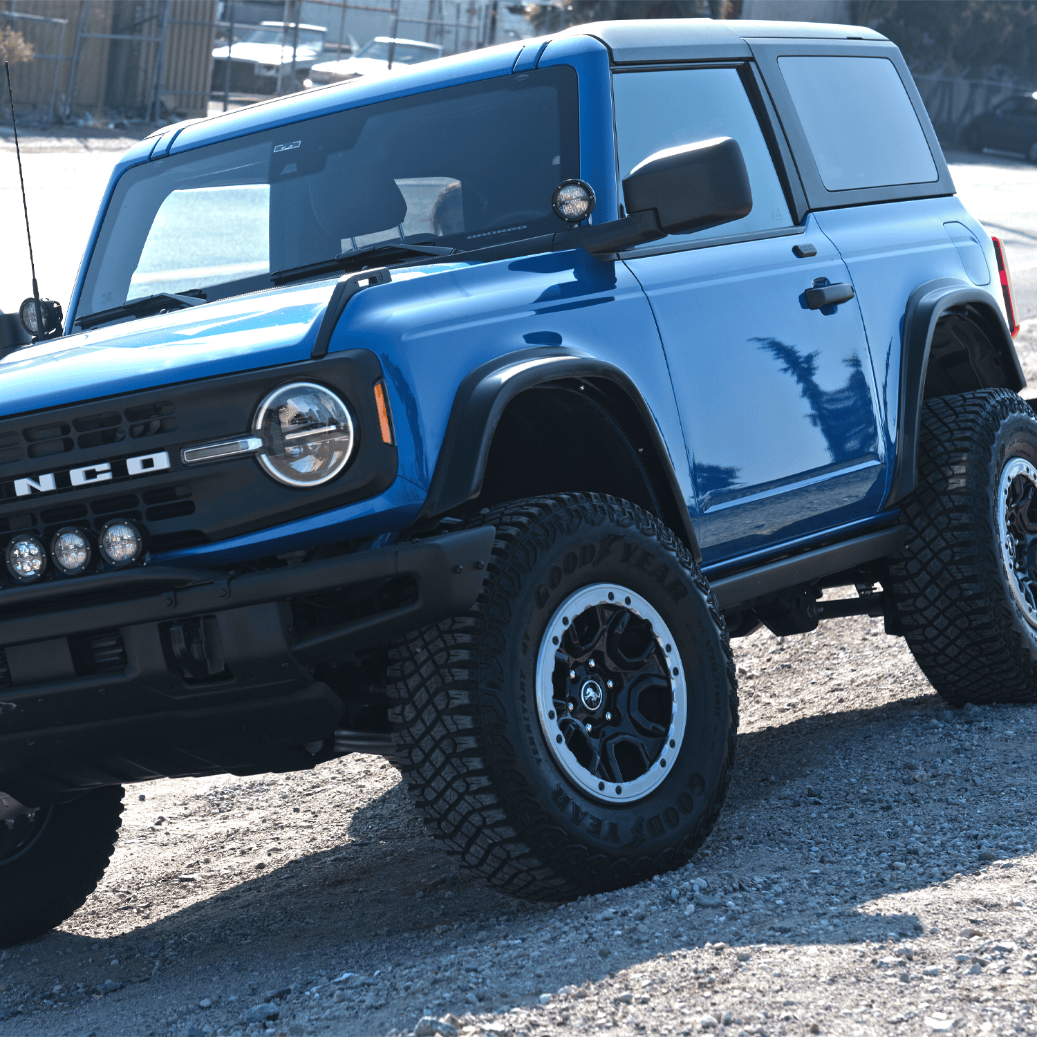 New square fender flare option Bronco Nation