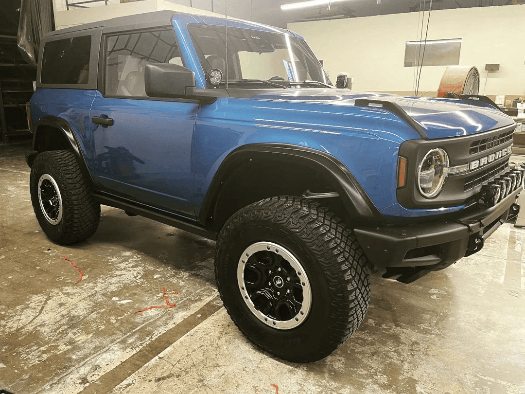 New square fender flare option Bronco Nation