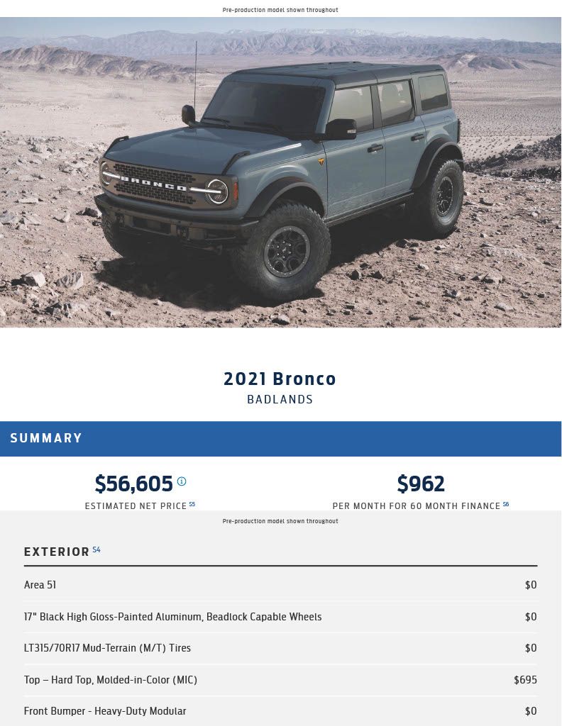 Build and Price Week - Featured User Builds - DeanoBronc - Bronco Nation