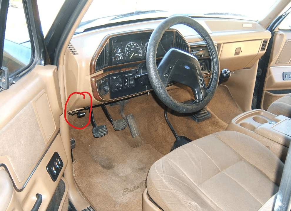 Parking Brake Bronco Nation