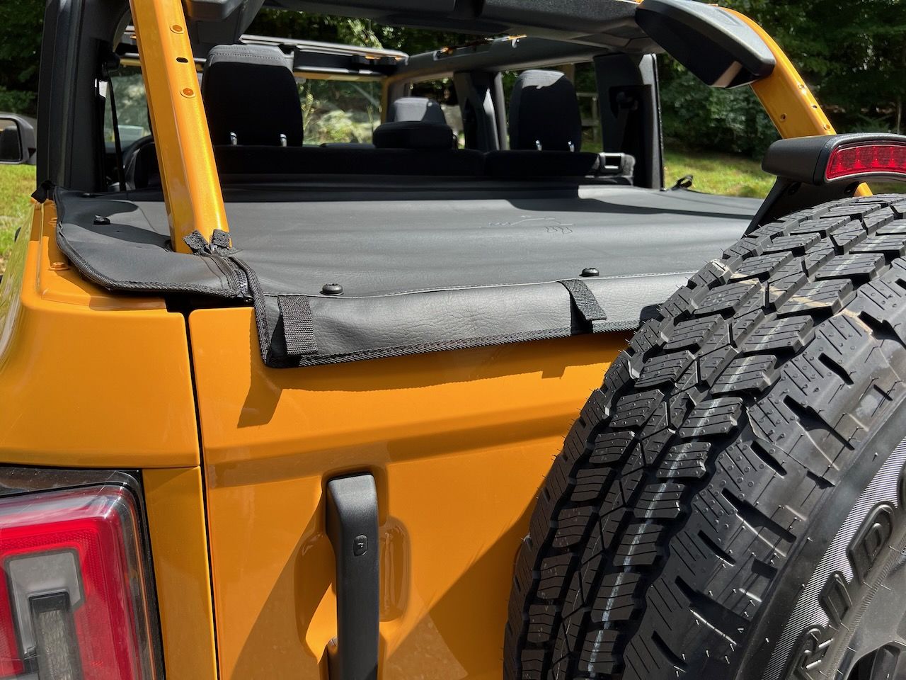 Learned a lesson about highway driving with no doors/roof today