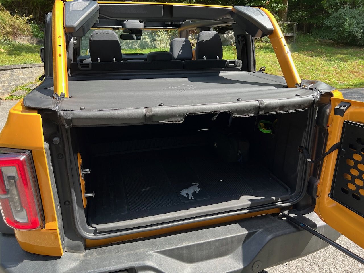 Learned a lesson about highway driving with no doors/roof today