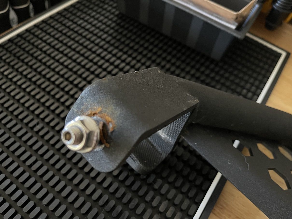 IAG Running Boards RUST Bronco Nation