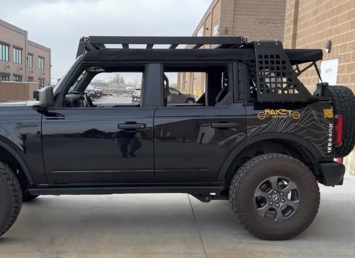 Bronco Soft Top Roof Rack | 6th Gen (21+)