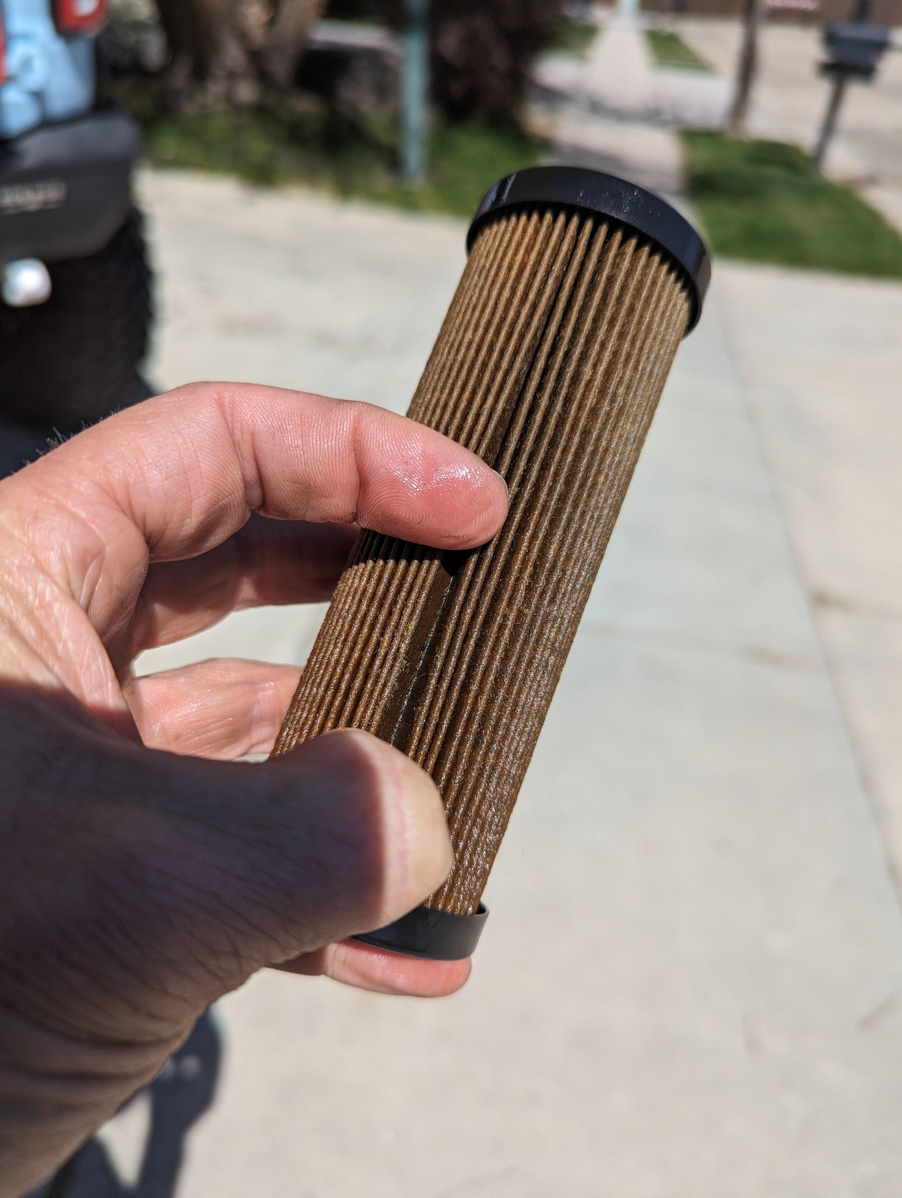 Metal slivers in 1st oil change Bronco Nation