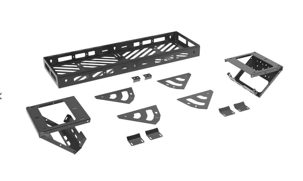 JCR Offroad Spare Tire Utility Basket.....For Sale...... Bronco Nation